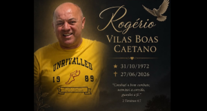 Obitu&aacute;rio: Morre em Divin&oacute;polis Rog&eacute;rio Vilas Boas Caetano
