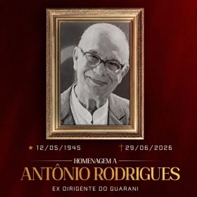 Guarani lamenta morte de Dr. Ant&ocirc;nio Rodrigues e destaca legado na reestrutura&ccedil;&atilde;o do clube