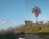 Helicópteros da comitiva de Lula testam pouso em Divinópolis e geram curiosidade em moradores