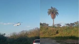 Helicópteros da comitiva de Lula testam pouso em Divinópolis e geram curiosidade em moradores