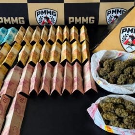 Homem tenta fugir, mas é preso com drogas no 'Pontilhão' do Niterói, em Divinópolis
