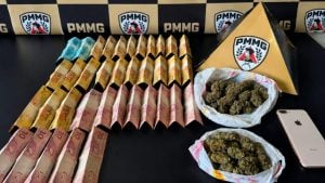 Homem tenta fugir, mas é preso com drogas no 'Pontilhão' do Niterói, em Divinópolis