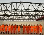 Governo de Minas vistoria obras finais de nova base aérea do Corpo de Bombeiros em Governador Valadares