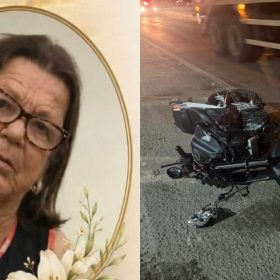 Idosa morre atropelada por moto após descer de ônibus na MG-050, em Formiga