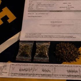 Motorista de carreta é flagrado com maconha na BR-262 e diz 'sou usuário há 40 anos'