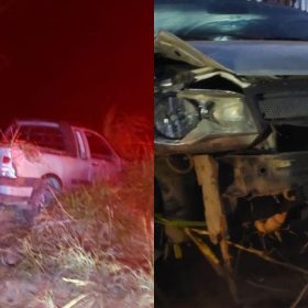 Motorista morre após caminhonete bater em barranco na MG-060; veículo tem placas de Divinópolis