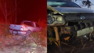 Motorista morre após caminhonete bater em barranco na MG-060; veículo tem placas de Divinópolis