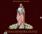 Comunidade Nossa Senhora da Paz promove dias de fé e confraternização