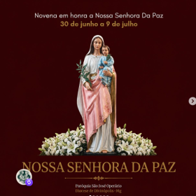 Comunidade Nossa Senhora da Paz promove dias de fé e confraternização