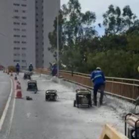 Prefeitura explica situação das obras no viaduto do Esplanada, em Divinópolis