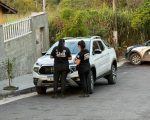 Veja vídeo: Caminhonete do vereador Flávio Marra é periciada por suposto envolvimento com acidente que matou ciclista na BR-494