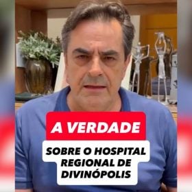 Veja vídeo: Domingos Sávio afirma que inauguração do Hospital Regional teve caráter político