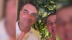 Veja vídeo: Flávio Bolsonaro sinaliza visita a Divinópolis após convite de Eduardo Azevedo e Domingos Sávio