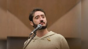 Vídeo: Durante lançamento de pré-candidatura de Lohanna França, Gabriel Azevedo faz discurso contra polarização
