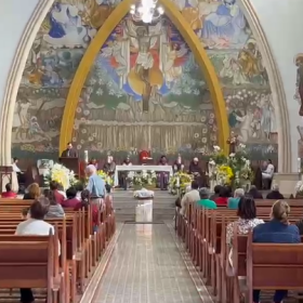 Divinópolis: Franciscanos se despedem do Frei Eliseu em missa de corpo presente