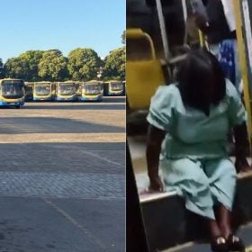 Transoeste emite nota após cadeirante se arrastar de ônibus com defeito em Divinópolis
