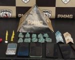 Trio é preso por tráfico de drogas no Planalto, em Divinópolis