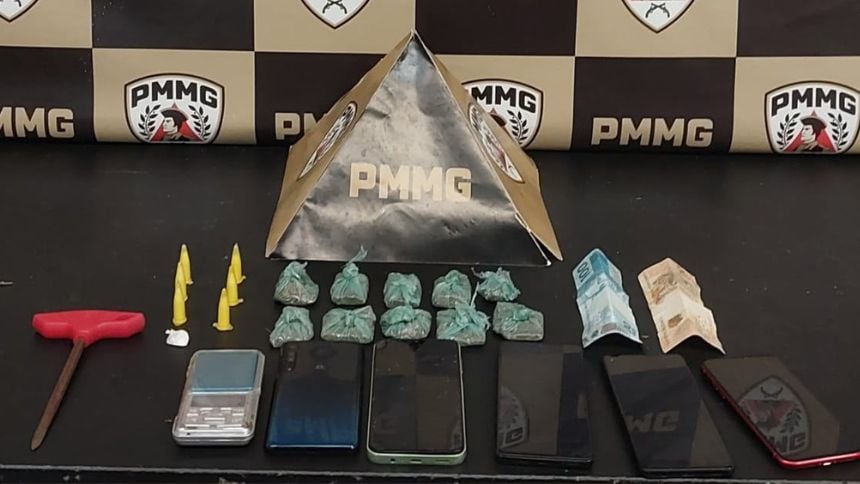 Trio &eacute; preso por tr&aacute;fico de drogas no Planalto, em Divin&oacute;polis