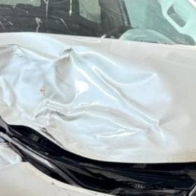 Veja como foi encontrado o carro de suspeito de atropelar ciclista na BR-494