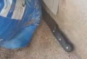 V&Iacute;DEO: m&atilde;e e filho sofrem tentativa de assalto com fac&atilde;o em Santa Luzia