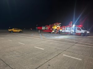 Transferência com apoio aéreo garante atendimento especializado a paciente com quadro cardíaco