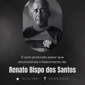 Família comunica falecimento de Renato Bispo dos Santos aos 64 anos