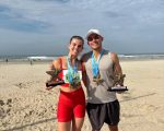 Atletas de Divinópolis conquistam pódios na Meia Maratona de Praia Grande