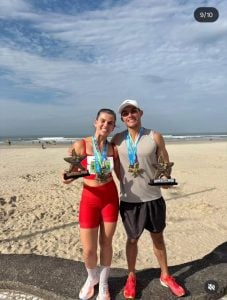 Atletas de Divinópolis conquistam pódios na Meia Maratona de Praia Grande