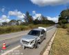 Colisão entre carro e carreta na MG-050 em Formiga