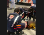 Idoso é atropelado na região central de Divinópolis