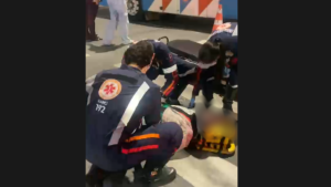 Idoso é atropelado na região central de Divinópolis