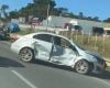 Veja vídeo: Mulher fica ferida em acidente na MG-050, em Divinópolis