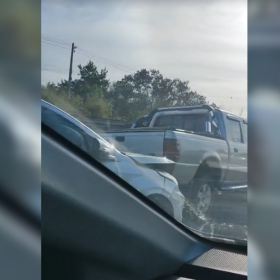 VÍDEO: Acidente é registrado na MG-050, próximo ao posto policial, em Divinópolis