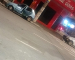 Colisão entre dois carros é registrada na noite deste sábado (27)