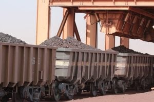 Exportações de minério de ferro de Minas recuam