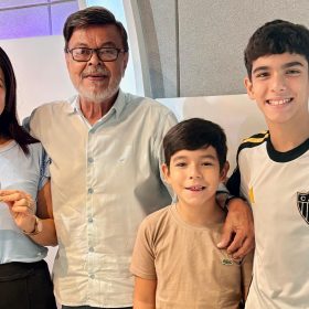Ganhadora do Roletrando, Juliana do Afonso Pena retirou o seu prêmio no programa Jorge Neto