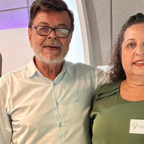 Ganhadora do Roletrando, Marcia Alves do Liberdade retirou o seu prêmio no programa Jorge Neto
