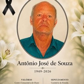 Morre Antônio José de Souza, importante liderança comunitária da região do Choro
