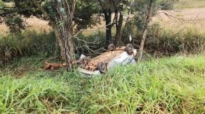 Acidente na MG-050 em Pimenta mobilizou equipes de resgate após capotamento de veículo
