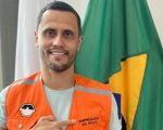 Gleidson Azevedo durante convenção do Republicanos que confirmou candidatura a deputado federal