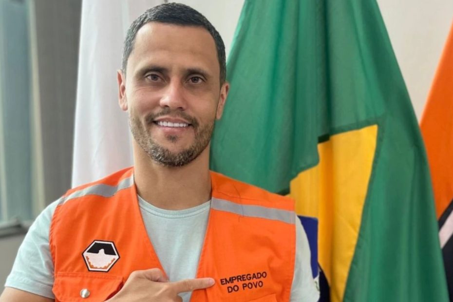 Gleidson Azevedo durante conven&ccedil;&atilde;o do Republicanos que confirmou candidatura a deputado federal
