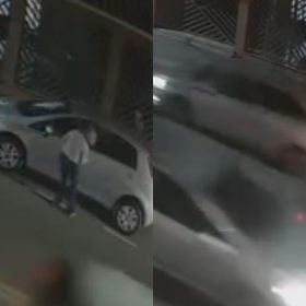 Vídeo: Motorista atropela mulher e foge no São José, em Divinópolis