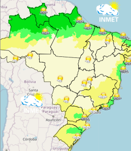 Previsão do tempo para Divinópolis neste domingo (05/07)