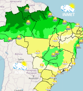 Previsão do tempo: sábado será de sol entre nuvens em Divinópolis