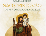 Paróquia São Cristóvão prepara Novena e Festa 2026 com celebrações, carreata e bênção dos motoristas