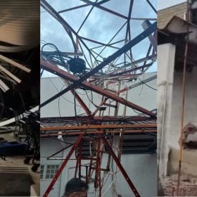 Temporal em Ribeirão Preto mata idoso e derruba torres de rádio