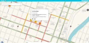 Rua Minas Gerais, no Centro de Divinópolis, é interditada para obras da Copasa