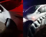 Acidente na BR-262 em Nova Serrana entre Renault Sandero e Toyota Corolla