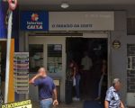 Lot&eacute;rica 'O Para&iacute;so da Sorte', em Divin&oacute;polis, onde o apostador venceu o pr&ecirc;mio m&aacute;ximo da Mega-Sena.