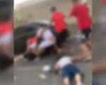 Briga entre homens na pra&ccedil;a do bairro Jadir Marinho, em Ita&uacute;na